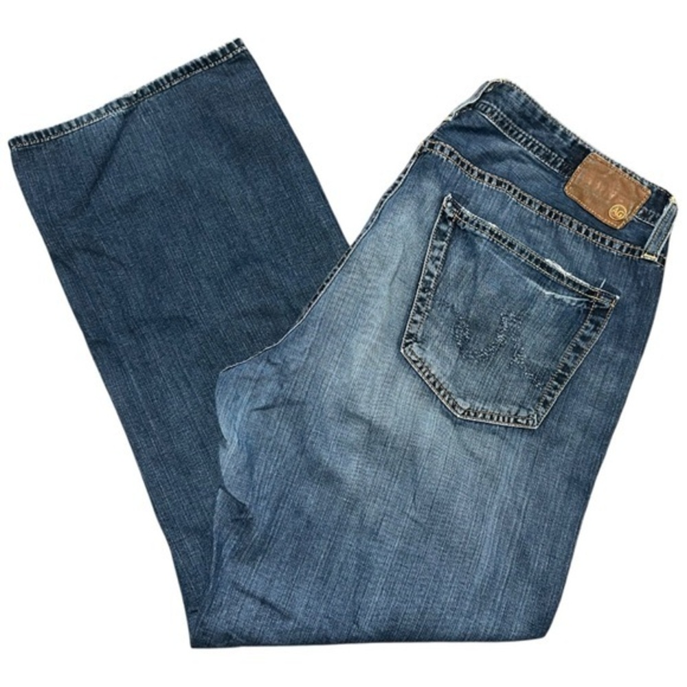 Mens AG Adriano Goldschmied Denim Men’s 36 x 29 Blue The Hero Relaxed Fit Jeans